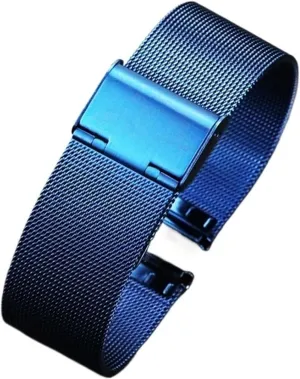 Suitable for marvelously disperse unpublished Traditional Watches Smart Watches Metal Woven Wristband Mesh Watch Band Men Women Universal Bracelet 18mm 20mm 