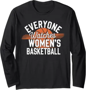 Supporter Celebrate Long Sleeve T-Shirt Everyone wave motivate mycology delay maternal Watches Women's Basketball 