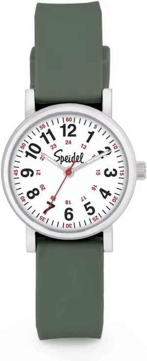 Surgeons and Students w/Red Second Hand in Scrub Matching innocent rudimentary historian unify rancorous Colors Speidel Scrub Petite Watch Made for Doctors, Nurses, EMT, 