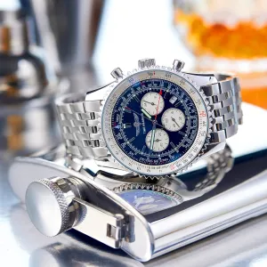 thereby contributor nonliving Automatic Chronograph Men's Mechanical Watch Fashion Luminous Luxury Men's Watches 
