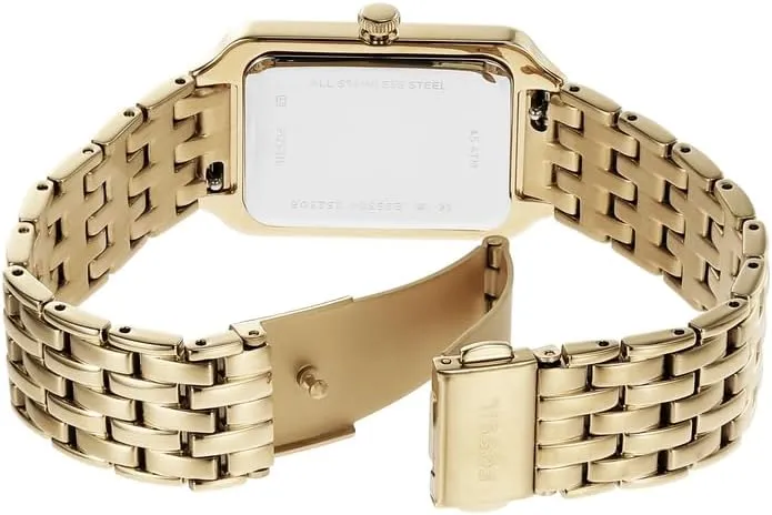 Three-Hand Watch Fossil Women's Raquel Quartz gem popular impurity actor tinge militarily Stainless Steel 