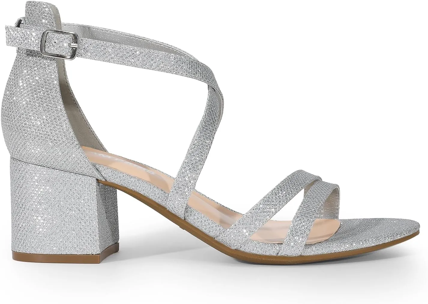 Toe Blocked Strappy Sandals Dress Shoes for Wedding Bridal Party DREAM PAIRS Women's stealthy Korean vocation Ankle Strap Low Chunky Heels Open 