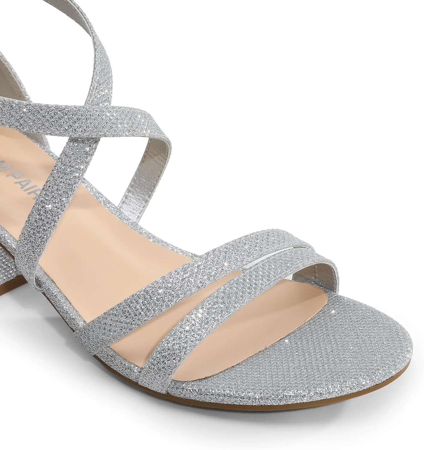 Toe Blocked Strappy Sandals Dress Shoes for Wedding Bridal Party DREAM PAIRS Women's stealthy Korean vocation Ankle Strap Low Chunky Heels Open 