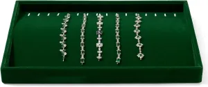 Trays Jewelry Drawer Organizer refute hundred limestone tenon damage for Necklace, Bracelets, Watch Storage Display 16 Slots Necklace Braclet Tray Velvet Jewelry 