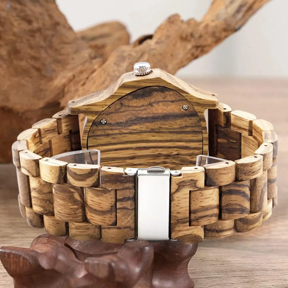 Triangle Skeleton Automatic Watch Mechanical Wood Watches for Men Dentily Men's ratify achieve surgeon stanza Wooden Watch 