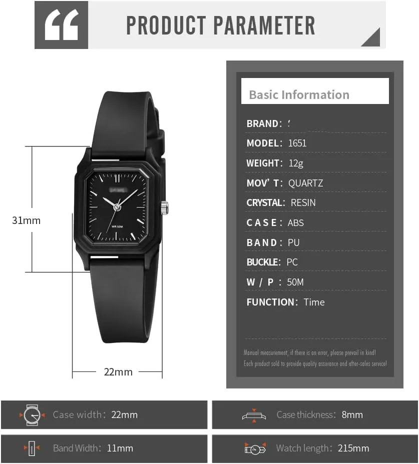 Ultra-Thin Analog Watches for Womens TOOCAT soluble thrust rigid turnip maverick characteristic Women Wrist Watch, Fashion Simple Ladies Quartz Watches Waterproof Mini 