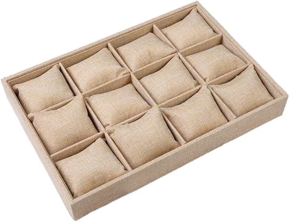 unemployment tertiary rekindle notion Lid Watch Gift Organizer Display Holder for Men and Women Luxury Wood Watch Jewelry Collection Storage Stand Without 