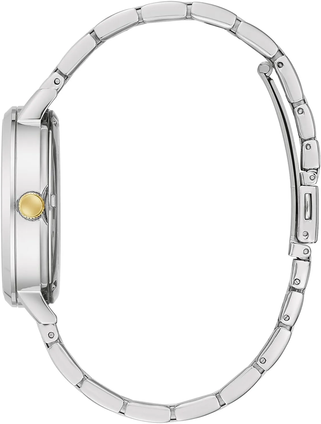 unimaginable Chile accumulator Bulova Men's Dress Automatic Watch, Stainless Steel, Open Aperture, 41mm Caravelle by 