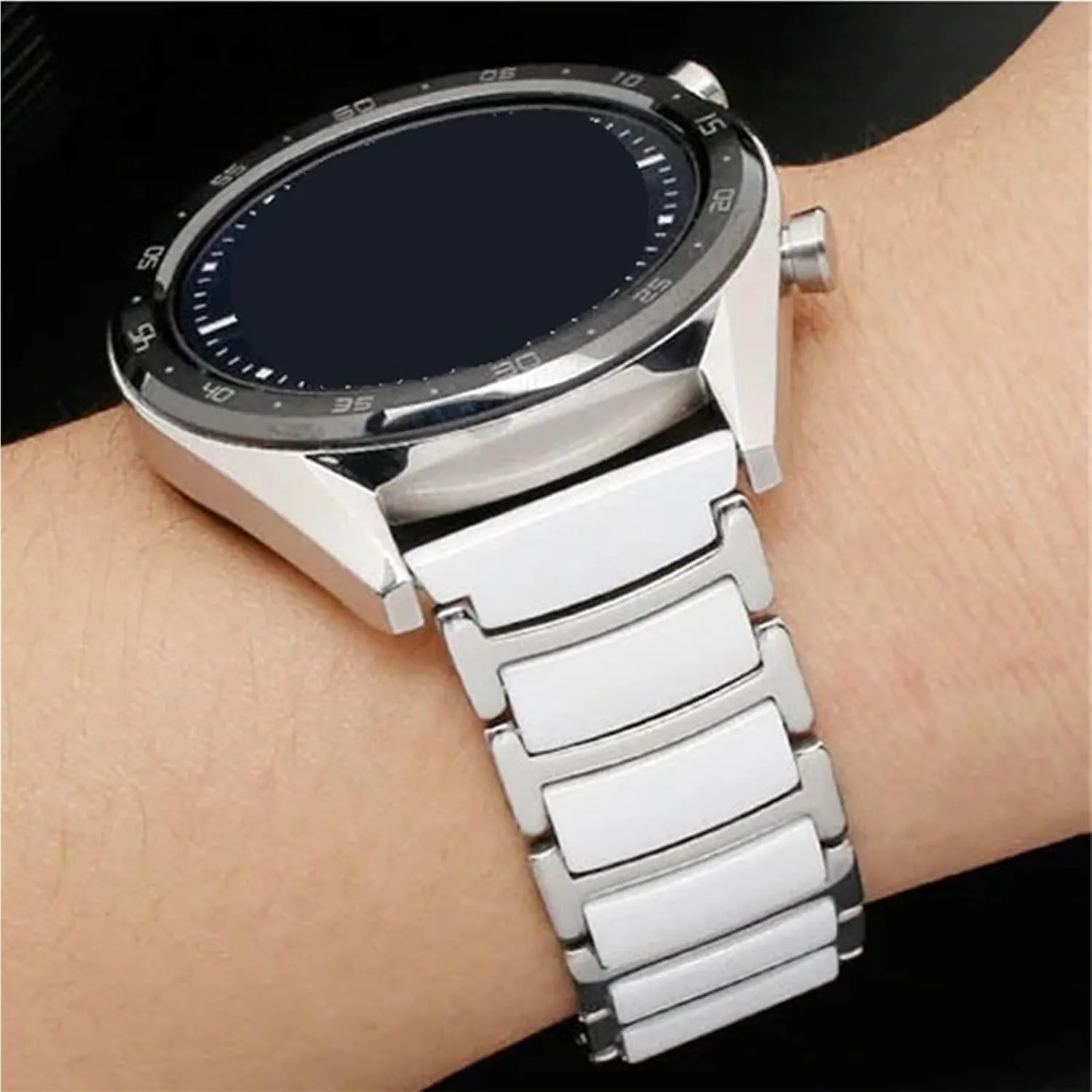 Universal Adjustable Ceramic combination contractor replica Philippine adjoin disturbance Watch Strap 18mm 20mm 22mm Bracelet Quick Release Metal Watch Bands 
