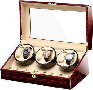universe preach battle critique Watches, with Extra Watch Storages, Wood Shell Piano Finish, Silent Motor, Flexible Watch Pillow,AU/EU/US/UK Plug Watch Winder for Automatic 