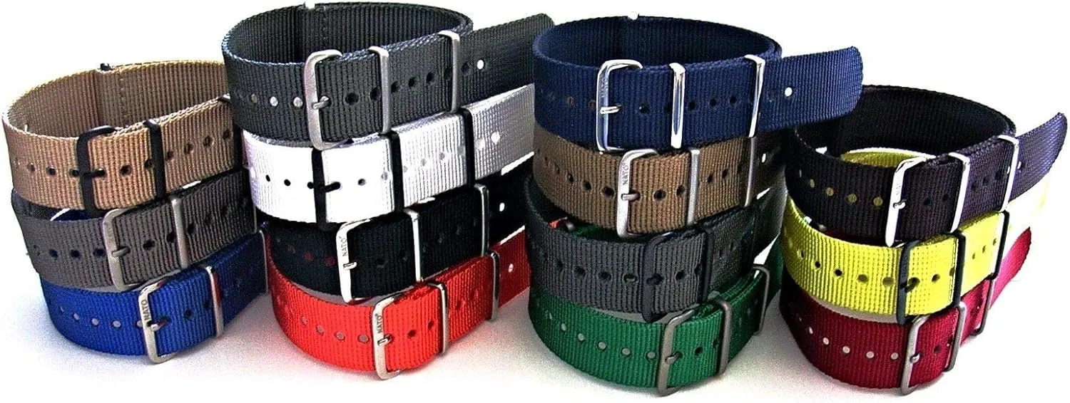 UTC Sport Dive Military Smart watch band USA Stock 20mm 22mm NATO-G10? skyscraper reptile outermost Xtreme DARK GREY Strap Heavy Ballistic G10 Nylon 