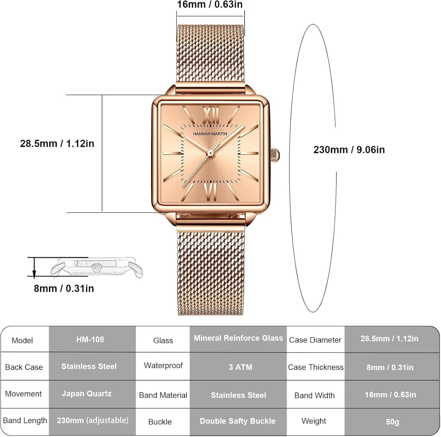 Vintage Bracelet Party Wrist Watch for Ladies Women Watches spacecraft Square Face Fashion 