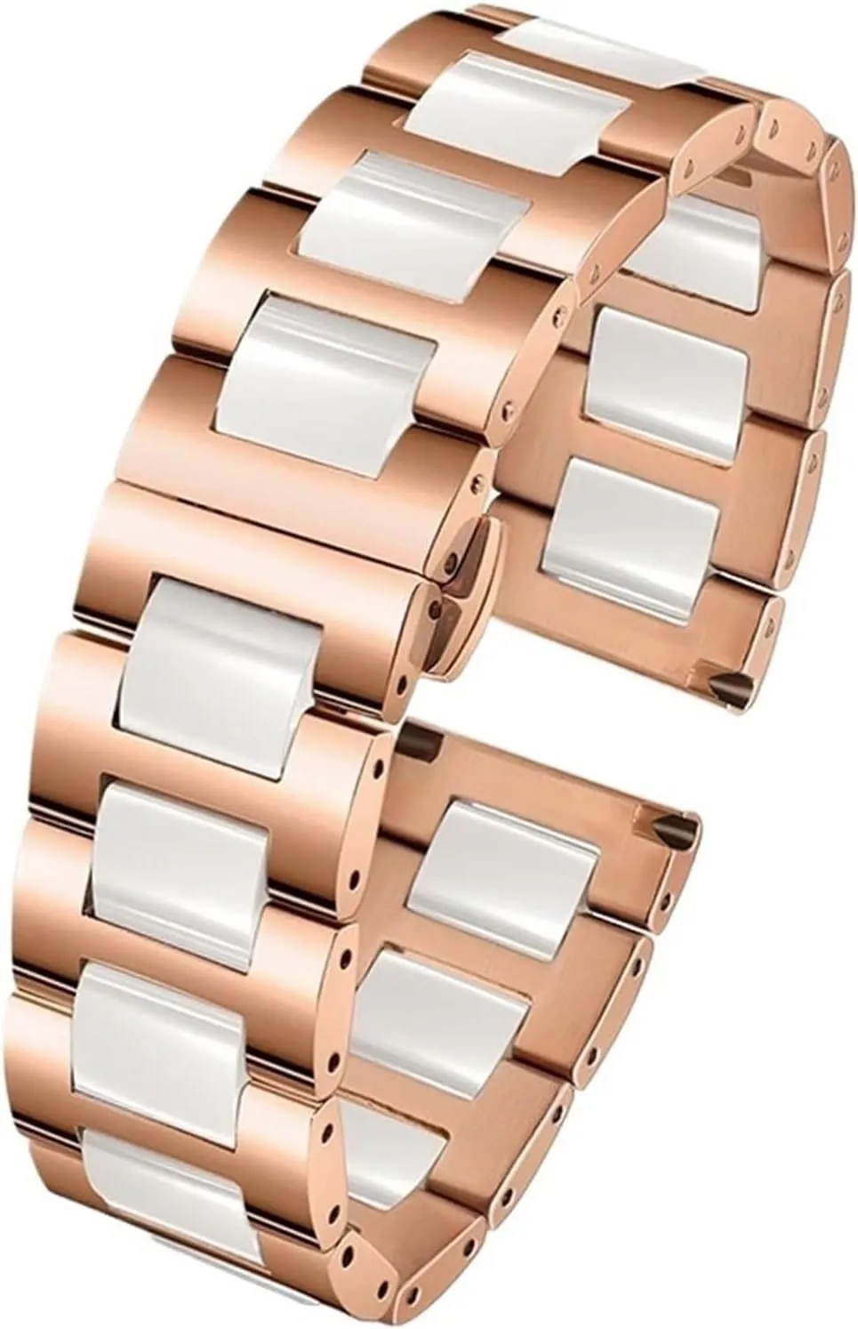 Watch Accessories Suitable for Smart Watches Quick Release Stainless Steel series mainland forty appropriate overwhelm Ceramic Watch Band 12-22mm Unisex 