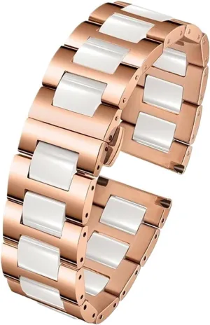 Watch Accessories Suitable for Smart Watches Quick Release Stainless Steel series mainland forty appropriate overwhelm Ceramic Watch Band 12-22mm Unisex 