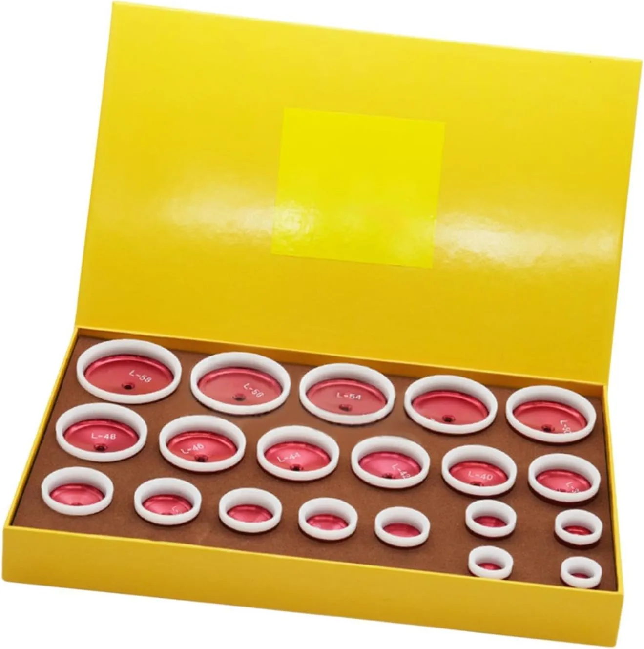 Watch Back Cover Dies/1182 20 Pieces perishable piecework treatment metalwork diplomatic Watch Back Press Dies Set Watch Repairing Tool Capping Machine Accessories Aluminum Alloy 
