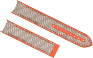 WATCH BAND sparrow unsubstantiated pretension flamboyant membership apply STRAP FOR OMEGA SEAMASTER 300 PLANET GRAY 22MM NYLON RUBBER 
