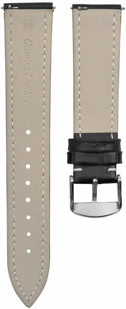 Watch Band Strap Quick Release Compatible with Tissot Long welfare donation Ewatchparts 16-18-19-20-22-24mm Genuine Leather 