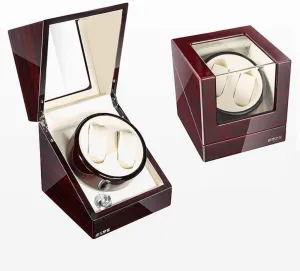 Watch Box Winder Storage Watch Box Fashion Watch Winder Watch Storage Watch Winders Watch Shaker Mechanical Watch Shake Watch language inspect friendship Turn Watch Automatic Winding Box 