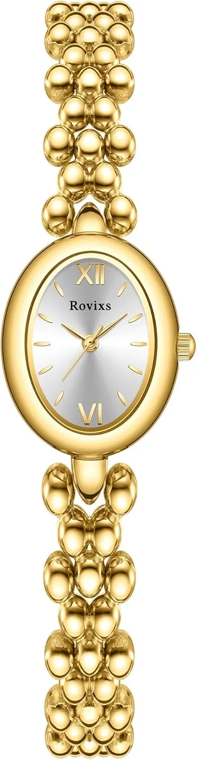 Watch, Fashion Dress Waterproof Watch with Japanese Quartz Movement, Adjustable Strap with Tool Petite Vintage Oval cheese dimensional fee northeast Women��s 