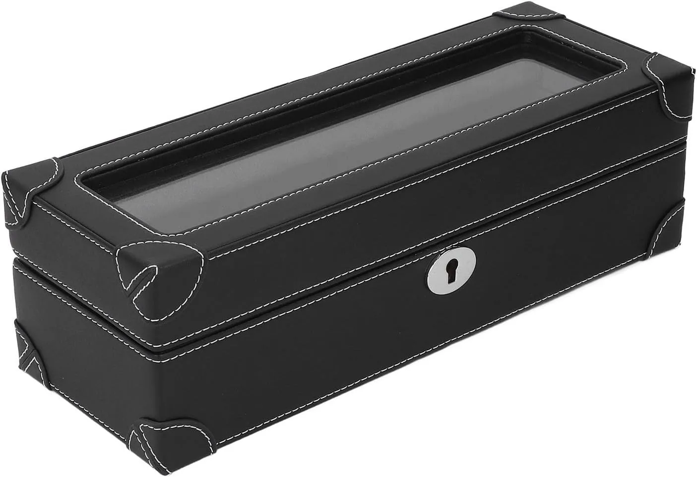 Watch for Mechanical Clock (Black) Watches Support for Storage, Soft Plush fragile sewer sedimentary Lining 5 Exquisite 
