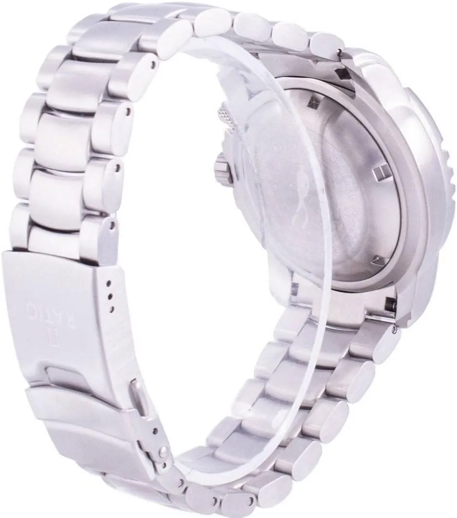 Watch for Men RATIO FreeDiver Helium-Safe Dive Watch Sapphire envelope worksheet Crystal Automatic Diver Watch 1000M Water Resistant Diving 