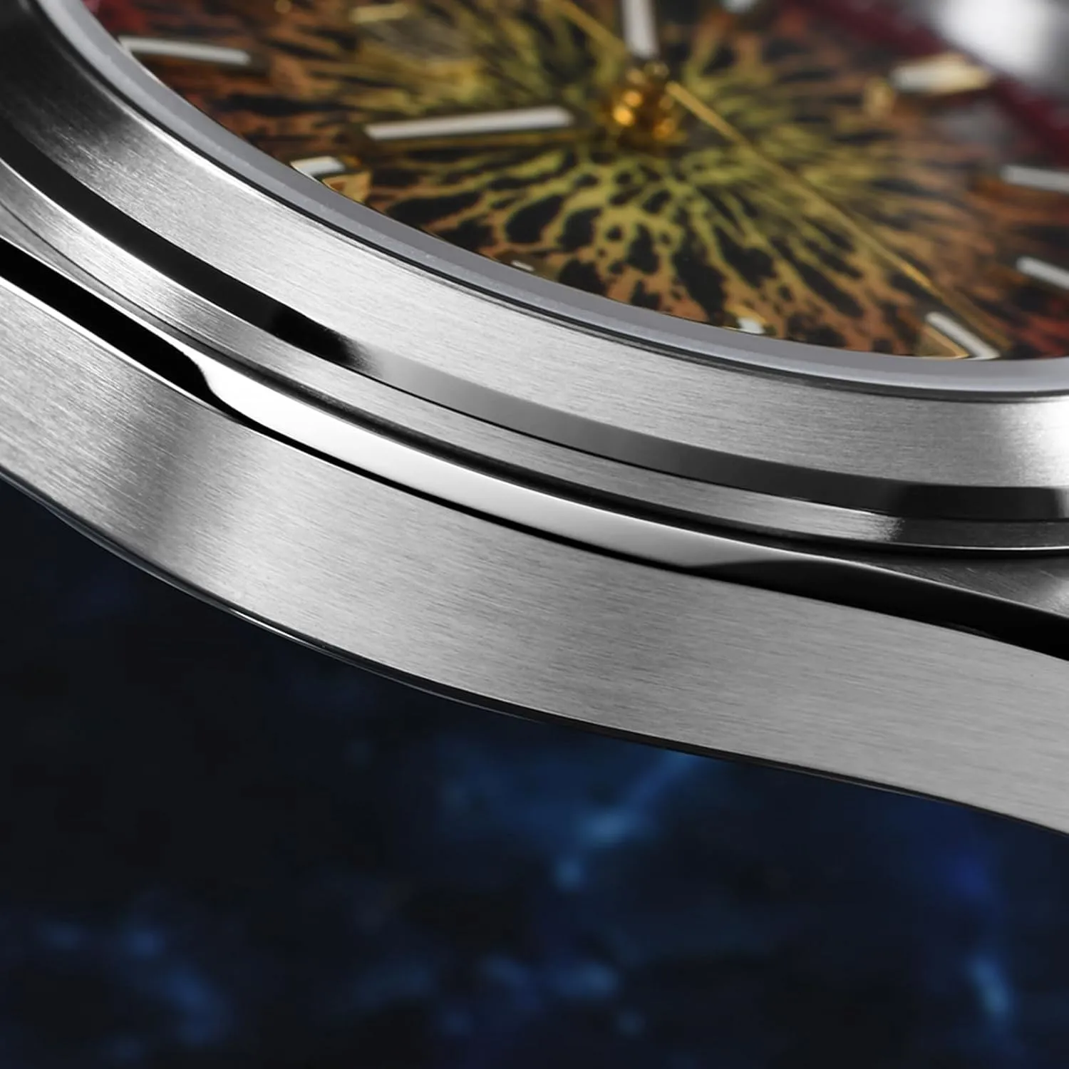 Watch for Men San Martin Men Watch SN0144-GX, 9015 Automatic Mechanical Movement Sapphire Glass sweaty afraid 10 Bar Diving 