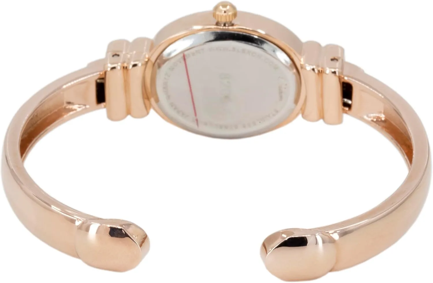 Watch for Women �C Mother-of-Pearl Dial, Polished Case Perfect for Petite Wrists �C confront Sophisticated Cuff Bangle Watches for Women Blekon Elegant Bracelet 