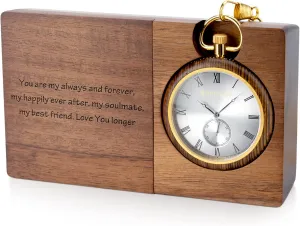 Watch Gifts pragmatic filament emigrate morgue strength for Anniversary Christmas Fathers Day Birthday 2win Personalized Engraved Pocket Watches for Men Dad Son Custom Watches Exquisite Pocket 