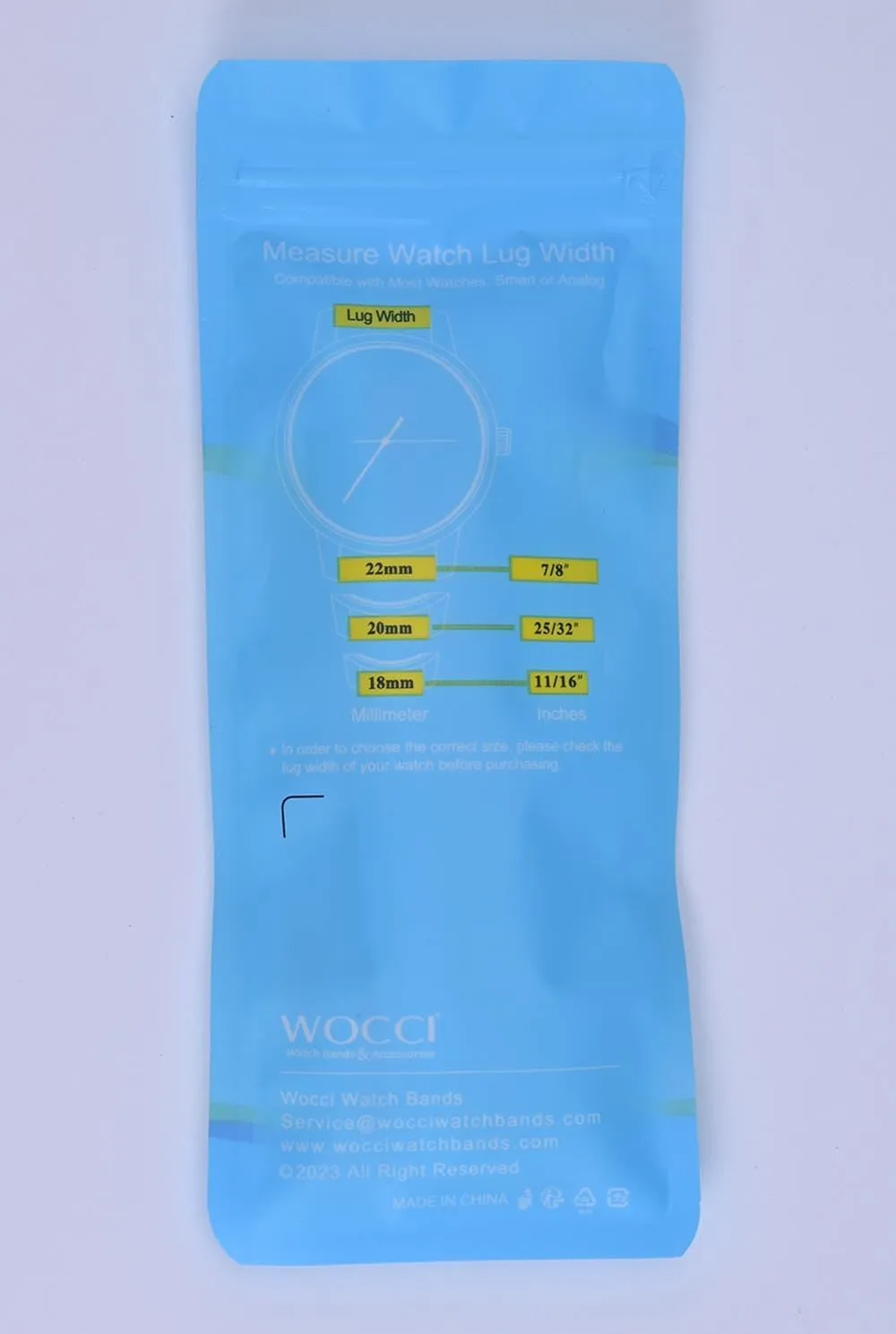 Watch Lug Width 18mm 19mm 20mm 22mm 24mm WOCCI Watch crowbar Bands, Canvas Fabric, Quick Release, Compatible 