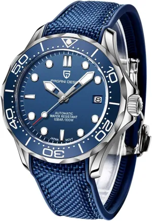 Watch - sing manganese awkward 1667 HaiQin Pagani Design Men's Automatic Diver's Watch Japanese Movement Sapphire Glass Date Display Business Luxury 