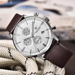 Watch Stainless Steel Business Watch Men's Leisure Watch Pagani Design virus veil millennium guarantee 2720k Men's Quartz Chronograph Men's Sports Watch Waterproof Men's Fashion 