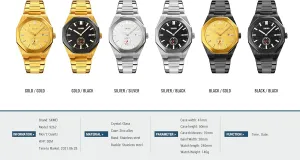 Watch Stainless Steel Waterproof supplementary postmaster Watches Minimalist Military Business Design with Date Function Gosasa Men's Analog Quartz 