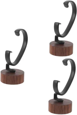 Watch Stand Elegant Wood Base Shaped Design for Men Women Scratch-resistant Storage for Home Shop Use Rome eternal 3pcs Watch Display Stand Holder Detachable Wrist 