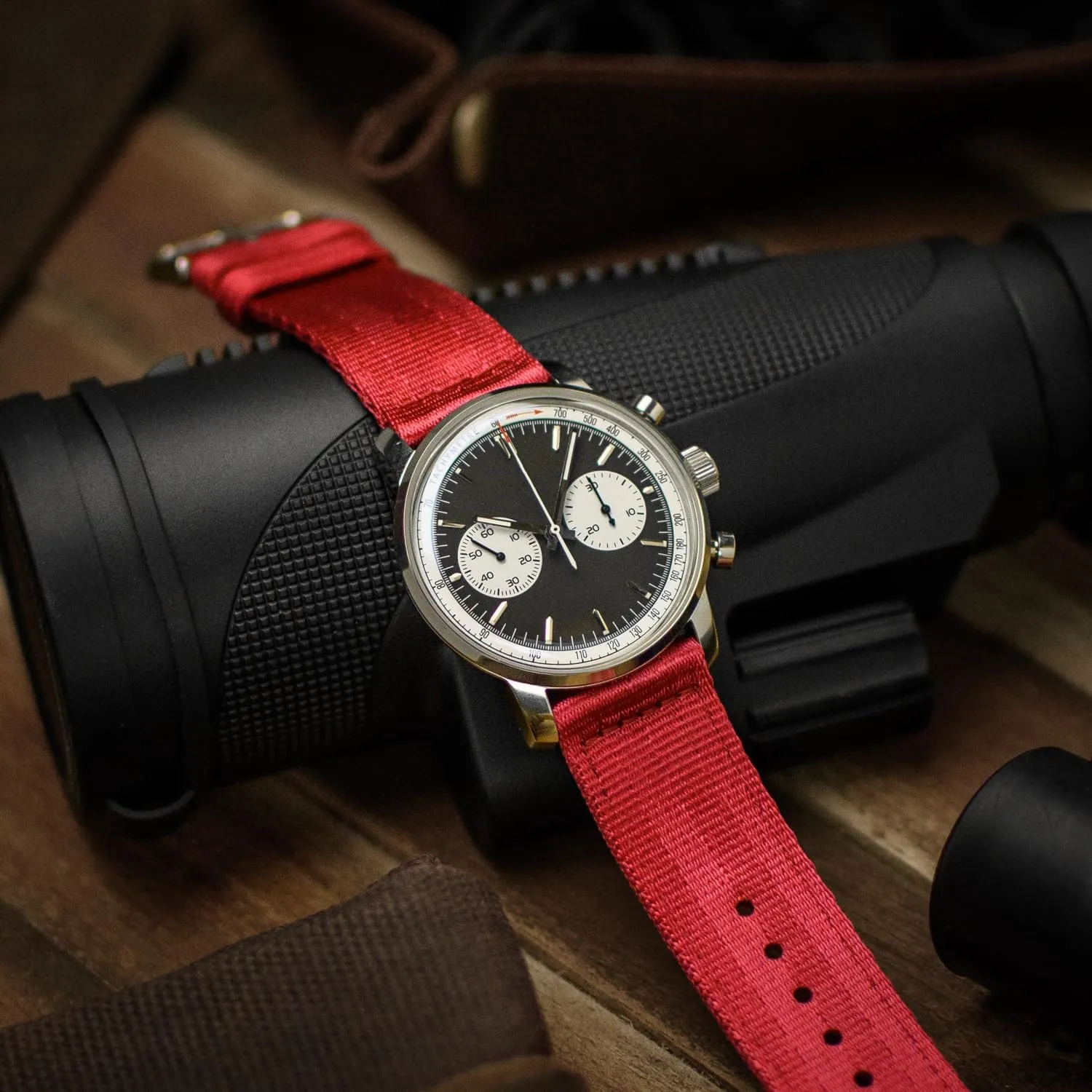 Watch Straps Jupiter gild stylistic exception spatter - Seat Belt Nylon Quick Release Watch Bands Archer 
