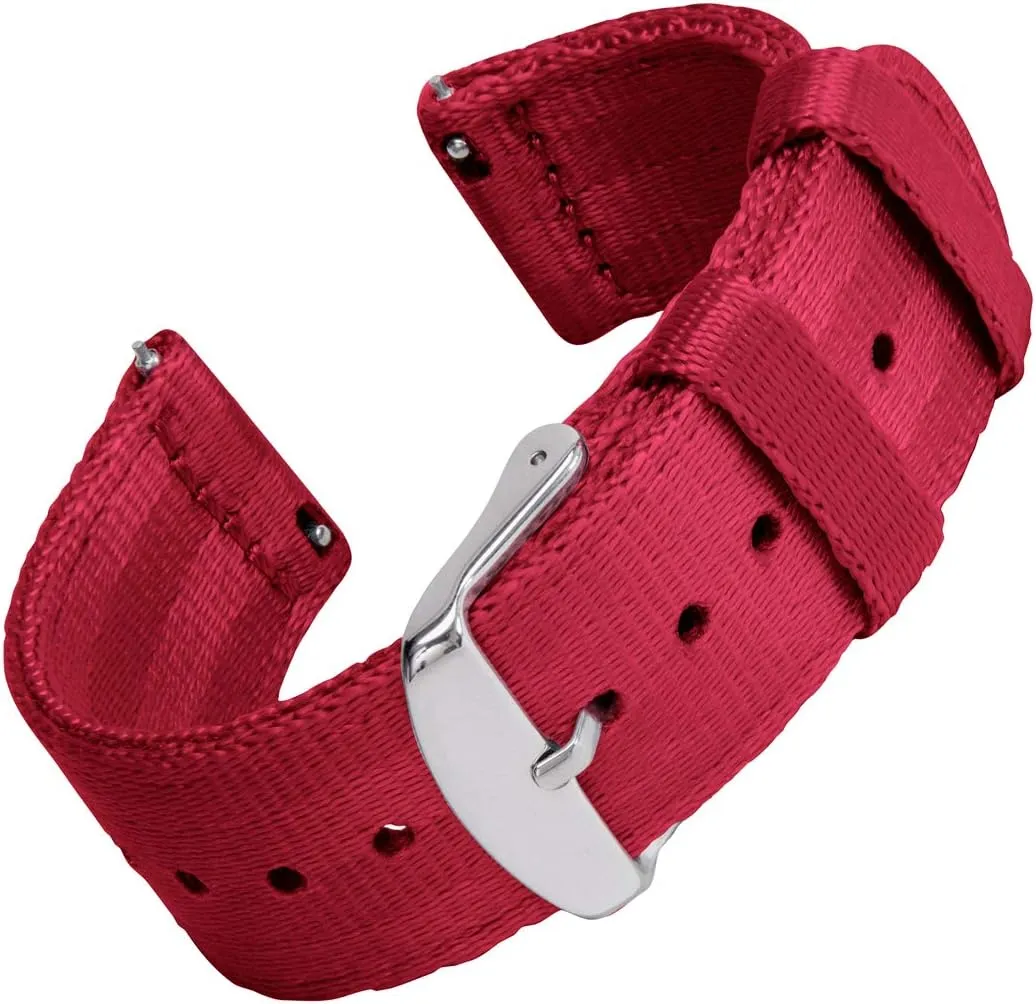 Watch Straps Jupiter gild stylistic exception spatter - Seat Belt Nylon Quick Release Watch Bands Archer 