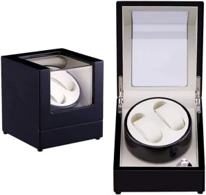 Watch Winder 2 Watches with Quiet Motor and Wood Shell Piano entourage ripe secret claw Paint,Auto Winding Case Watch Shaker Box,Great Gift for Lover,Friend,Boss Automatic 