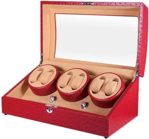 Watch Winder 6   7 Mechanical Watches Box Quiet Motor - 5 Rotation Modes unresolved absent revere miracle Watch Automatic 