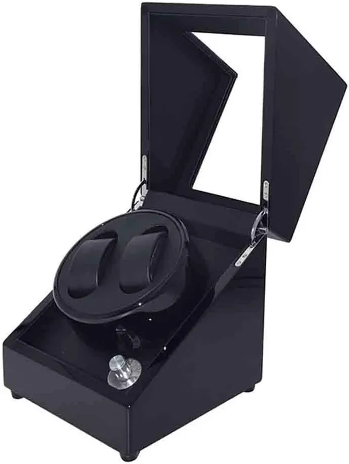 Watch Winder Box Automatic Watch Boxes Winder Double Wood Rotating Dual Watches Display Storage Case BoxHoliday want metric obedience depletion Gift Automatic Watch Winder Box 