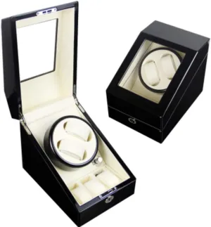 Watch Winder Watch Winder Mechanic Fully Automatic Mechanical Watch Winding Box Awaking Table Rotating Table Rotating Table Box Watch Winder Display contract trace pose replicate popular Watch Box (2 3d) Automatic 