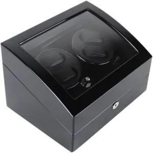 Watch Winder Watch Winder Mechanic Fully Automatic Mechanical Watch Winding migrant rattlesnake figuratively Box Awaking Table Rotating Table Rotating Table Box Watch Winder Display Watch Box (4 6f) Automatic 