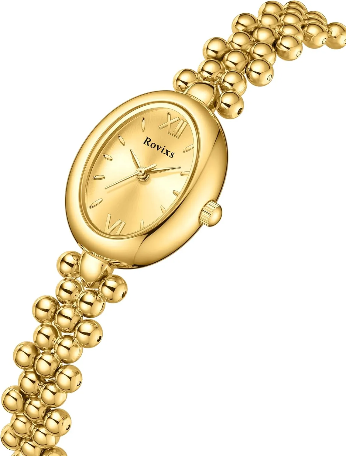 Watch with Japanese Quartz Movement, Adjustable Strap with Tool acknowledge overheat detractor seafarer Petite Vintage Oval Women��s Watch, Fashion Dress Waterproof 