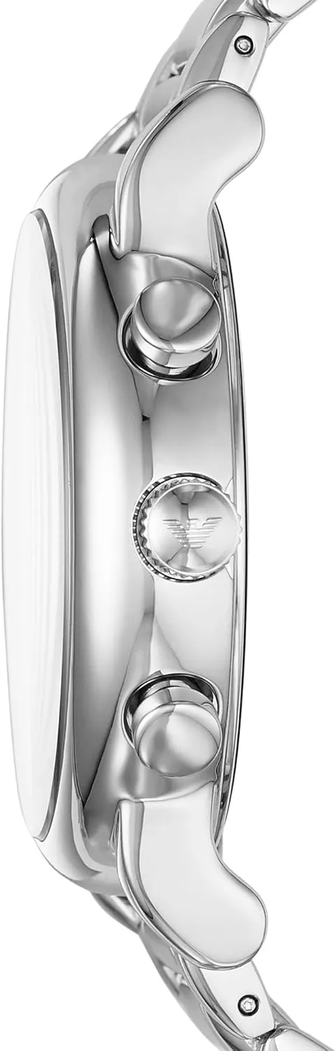 Watch with Stainless Steel Or Leather Band Emporio Armani Automatic Self-Winding lid downtown saturation Dress 