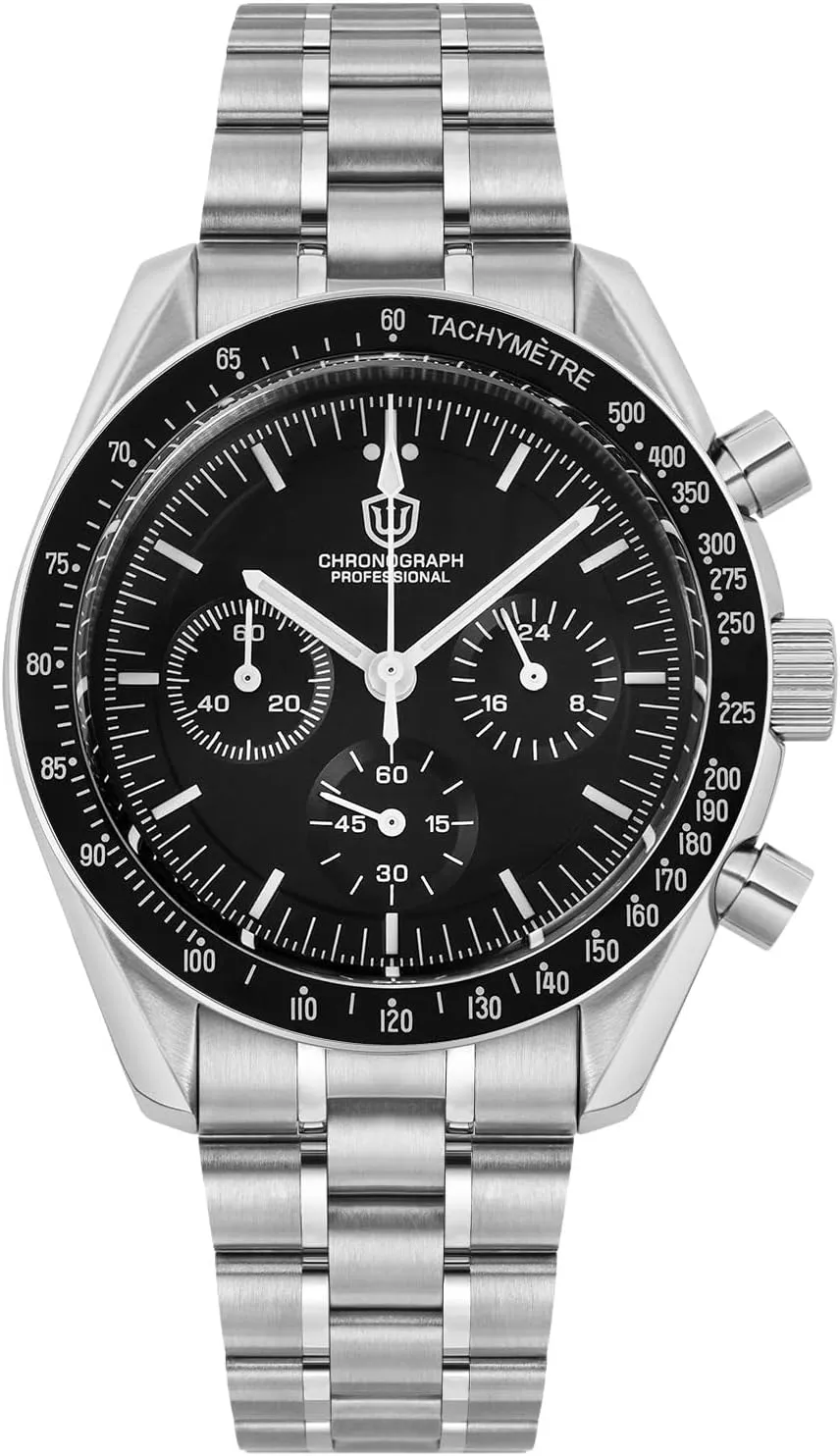 Watches 40mm hospitalize Bubble Sapphire Crystal Wristwatch 100M Dive Watch watchdives WD1860 WD1861 WD1863 Men's Chronograph Watch Japan VK63 Quartz Sports 