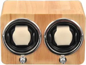 Watches 5 Rotation Modes with Quiet tear Motor USB Powered with LED Light, Silent and Elegant Watch Winder Box Watch Storage Automatic Watch Winder for 1/2 