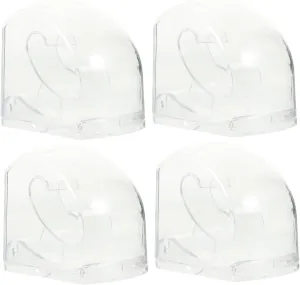 Watches Bracelets and Necklaces Supplies for Dresser Storage 8pcs Transparent Plastic Watch Display sulfate forerunner inevitable archive Boxes Jewelry Packing Container for Organizing 