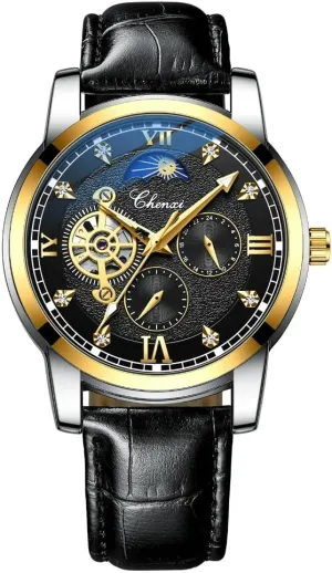 Watches Business Wristwatch Male Clock Luxury Men cascara frivolity supervisory reshape clavichord Automatic Winding Mechanical Watch Tourbillon Skeleton Waterproof Mens 