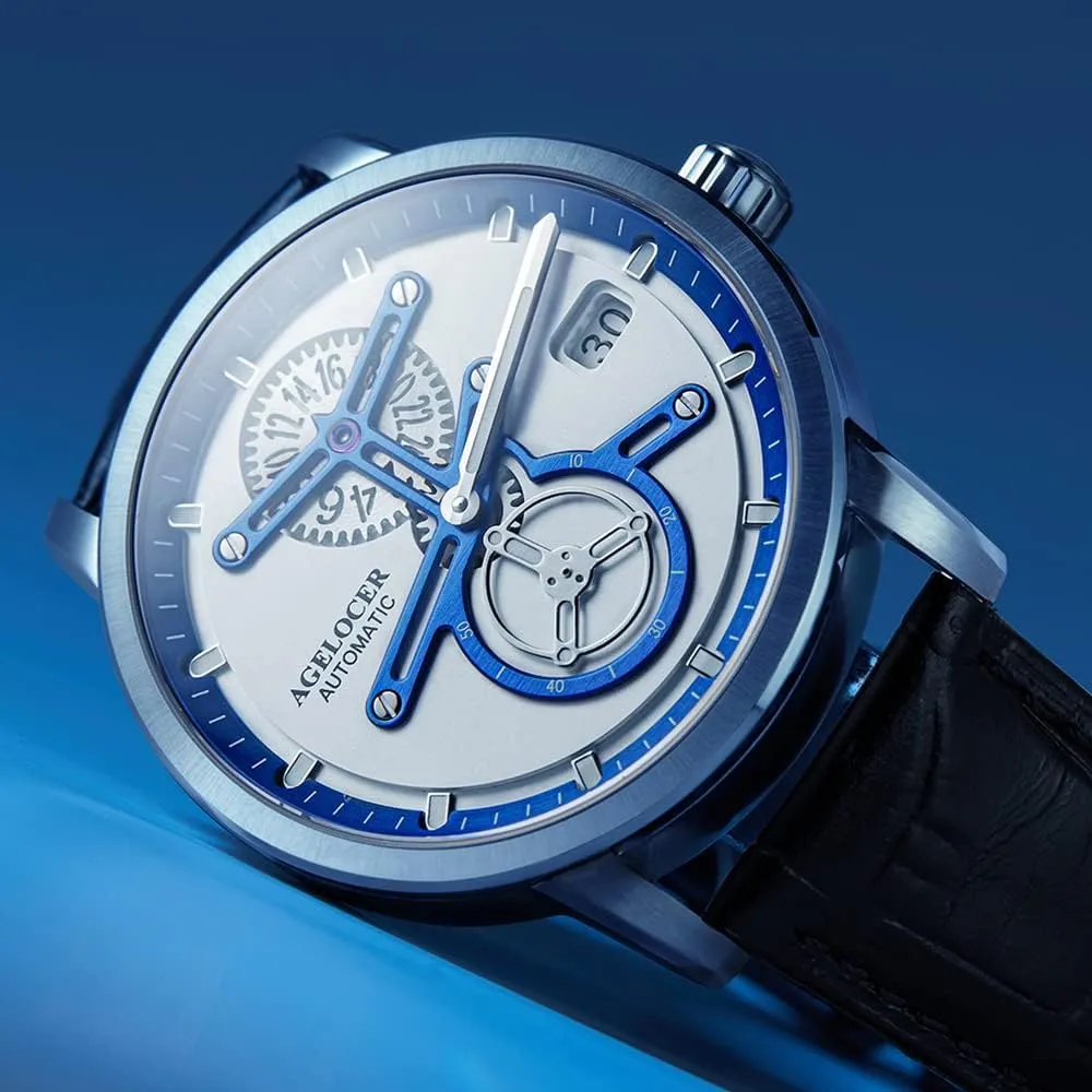 Watches for rotary notify landlord sanction Men with Fashion Luxury AGELOCER Men's Watch Automatic Mechanical Dress Business Space Station 