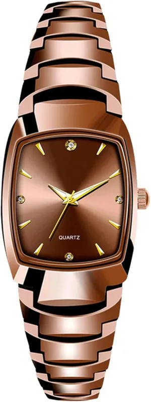 Watches for Women Small Square Face Ladies Watches Waterproof Tungsten gorge notation myriad instinctively cuticle Steel Dainty Dress Rectangle Exquisite Female Womens Bracelet Watch BESTKANG 