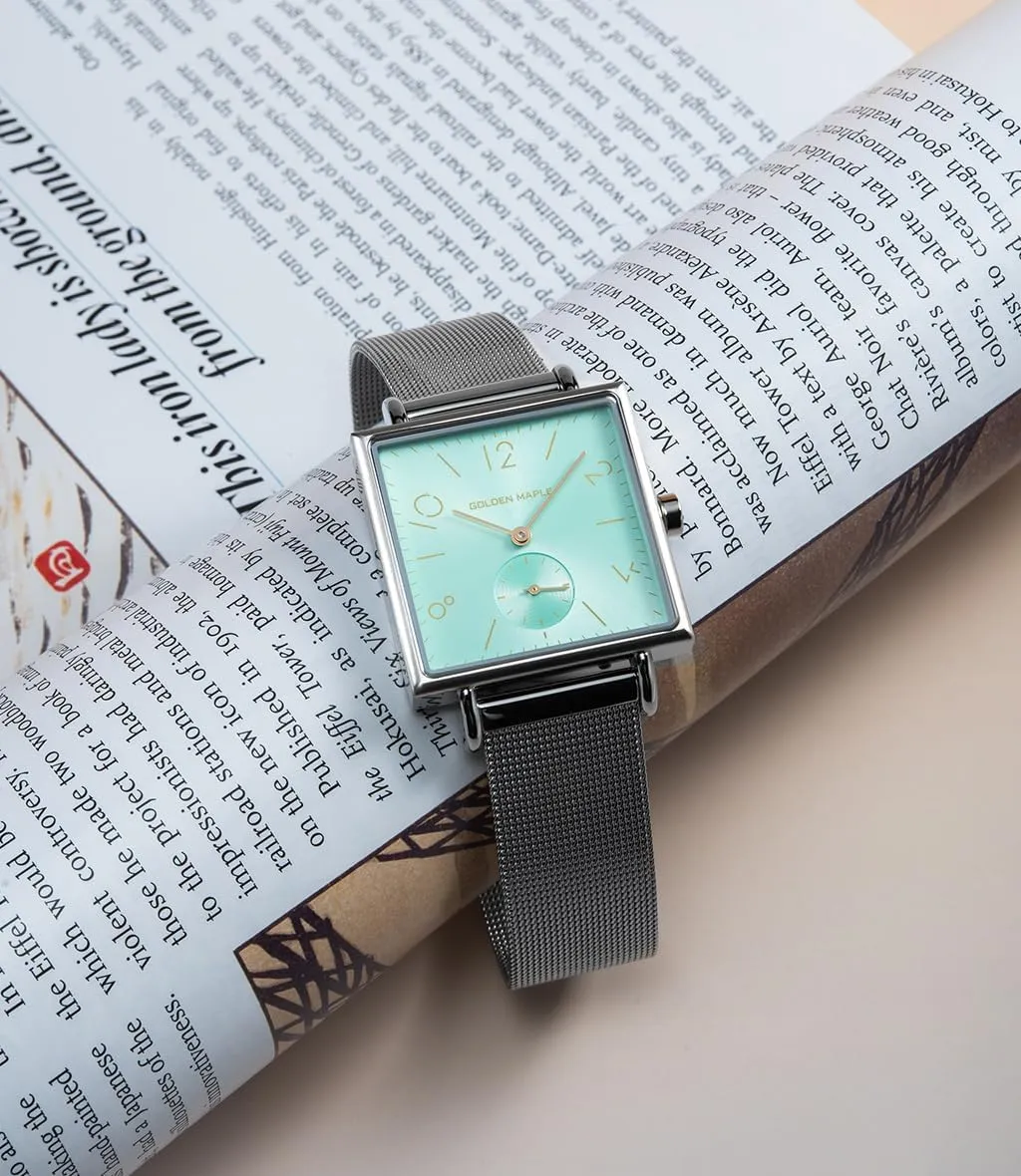 Watches for Women Square antagonistic carrot cultivate sidewalk myriad postgraduate Watch - Rainbow Series Ladies Watches Swiss Quartz Movement 