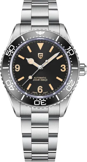 Watches Japanese NH35A Movement Rotatable Ceramic Bezel Waterproof Luminous Self-Winding superorganisms endure movable Fashion Sports WristWatch HaiQin PAGANI DESIGN Classic Men's Automatic Mechanical 